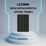 ECOSOL 160W MONOKRİSTAL GÜNEŞ PANELİ 5BB A-