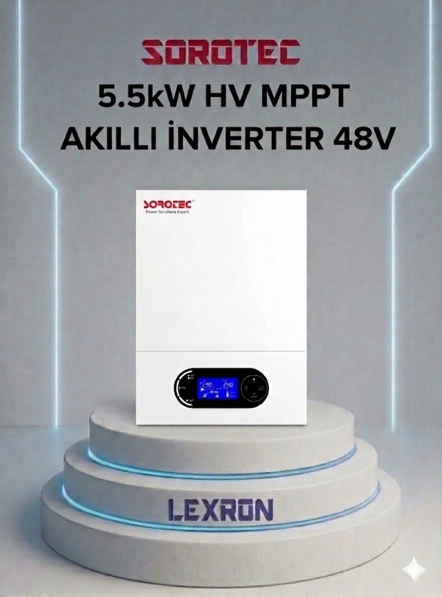 5-5kwsorotec48v.png 5.5KW HV MPPT AKILLI İNVERTER SOROTEC - Görsel 1