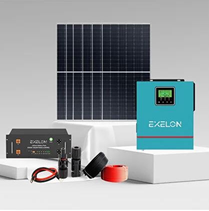 Lityum Akülü Bağ Evi Sistemleri 10,2kW OFFGRID SOLAR PAKET SİSTEM - Görsel 1