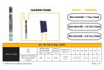 DC Pompa 0.4 Hp / 300W / 24V (3RDC3-35-24-300) - Görsel 4