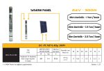 DC Pompa 0.4 Hp / 300W / 24V (3RDC3-35-24-300) - Görsel 5