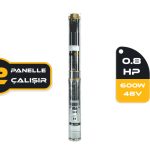 DC pompa 0.8 Hp / 600W / 48V (3RDC3.5-80-48-600)