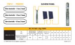 DC Pompa 1 Hp / 750W / 72V (4DC6-56-72-750) - Görsel 4