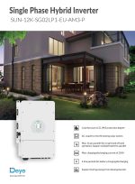 DEYE 12 KW Hibrit Monofaz LV (48V) - Görsel 5
