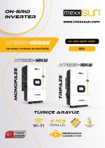 MEXXSUN 15 KW Hibrit Trifaze LV (48V) - Görsel 5