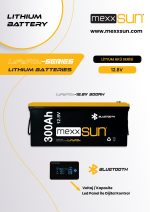 MEXXSUN Lityum Akü 12,8V 300Ah (LiFePo4) 3840Wh - Görsel 5