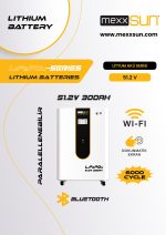 MEXXSUN Lityum Akü 51,2V 300Ah (LiFePo4) - Görsel 6