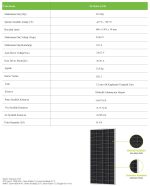 210W Monokristal Solar Panel - Görsel 2